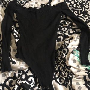 off the shoulder bodysuit